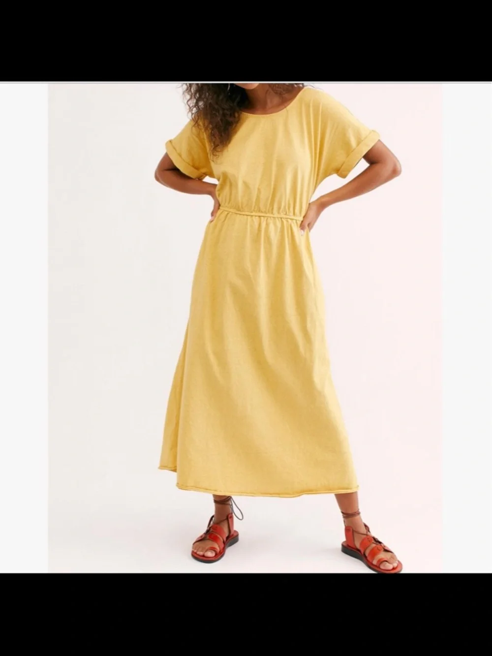 Free people beach sorrento midi dress - Picture 2 of 10